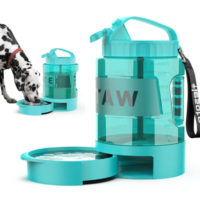 77 oz Pull-Out Dog Water Bowl Dispenser