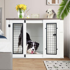 Dual Door Designer Dog Kennel