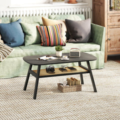 Double Dog Crate Furniture with Drawers & Feeder