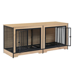 Two-Room Furniture Dog Crate