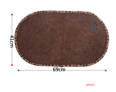 Pet Mealtime Mat, Slip-Resistant & Easy Clean