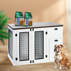 Dual Door Designer Dog Kennel