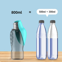 800ml Leakproof Dog Drink Bottle