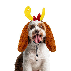 Reindeer Ears Dog Headband