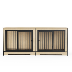 Two-Room Furniture Dog Crate