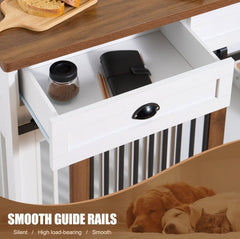 Deluxe Dual-Door Dog Crate Furniture