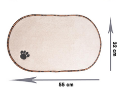 Pet Mealtime Mat, Slip-Resistant & Easy Clean
