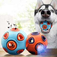 LuminaSound Chewable Dog Ball