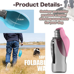 800ml Leakproof Dog Drink Bottle