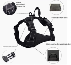 GlowSafe Reflective Dog Harness