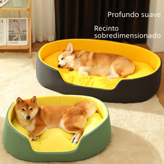 All-Season Universal Pet Bed with Easy-Clean Cover