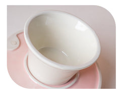 Ceramic Raised Slow Feeder Bowl