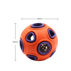 LuminaSound Chewable Dog Ball