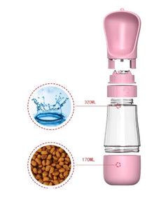 Dual-Use Travel Pet Hydrator