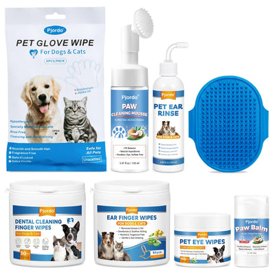 Complete Dog Grooming Wipes Kit