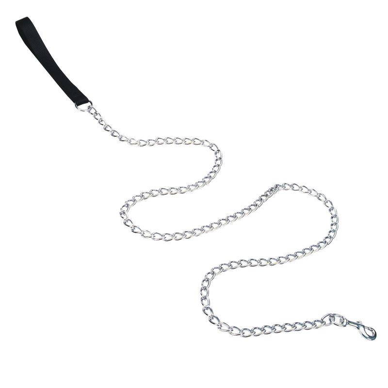 Coastal Pet Titan Chain Dog Leash with Comfortable Handle - Durable Metal Dog Leash - Heavy-Duty Dog Leash for Puppies & Dogs - Quality Dog Supplies - Black 4 mm x 6