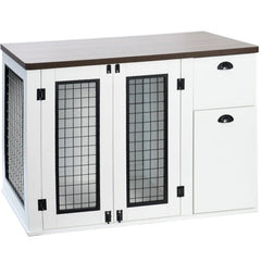 Dual Door Designer Dog Kennel