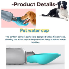 800ml Leakproof Dog Drink Bottle