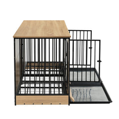 Two-Room Furniture Dog Crate