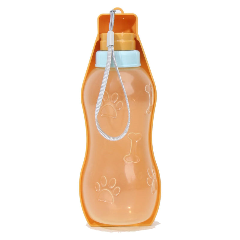 NAHANGPET Dog Water Bottle(550mlOrange)