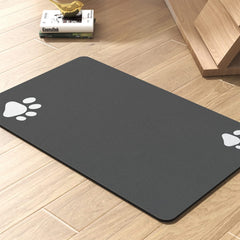 Quick-Dry Pet Bowl Mat